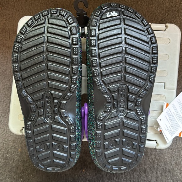 CROCS Shoes New Wtags Glitter Crocs J4 Iridescent Womens 6 Poshmark